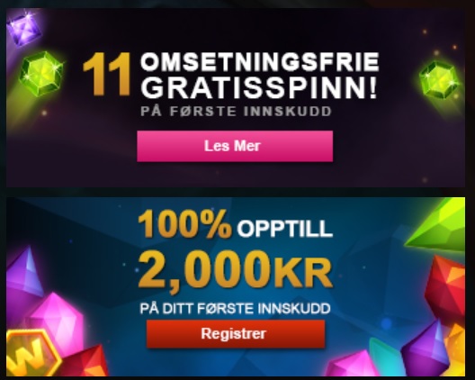 Spill nå på jackpotter på Videoslots Casino!